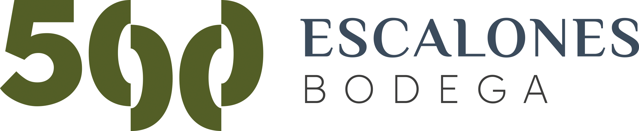 Logo de 500 Escalones Bodega